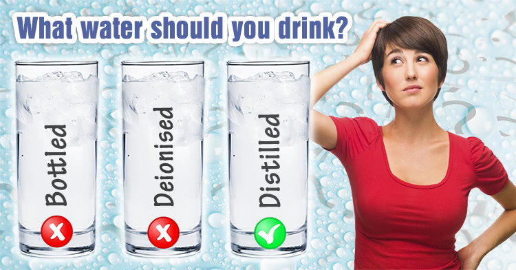 Avoid the confusion surrounding distilled water