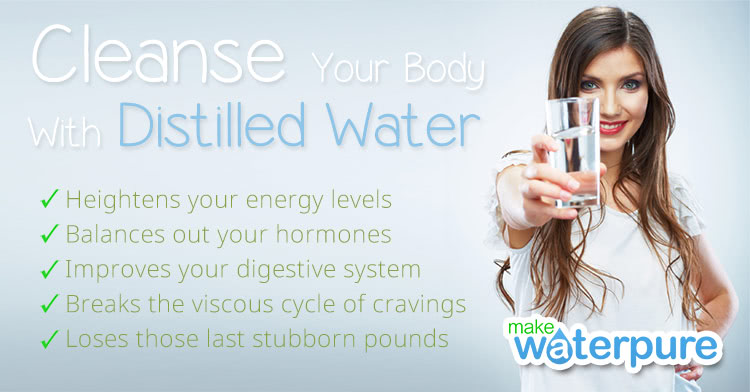 The benefits of cleansing with distilled water