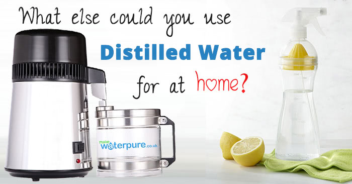 Distilled water is not only just for drinking