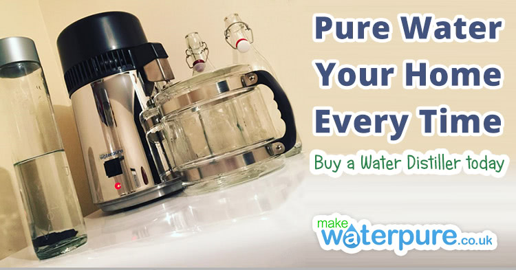 Making distilled water to enjoy at home