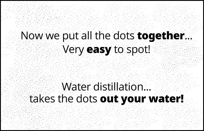 Water Distilled 1000 dots